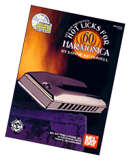 60 Hot Licks for Harmonica 95097BCD