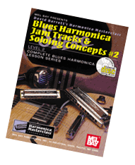 Blues Harmonica Jam Tracks & Soloing Concepts #2  99110BCD