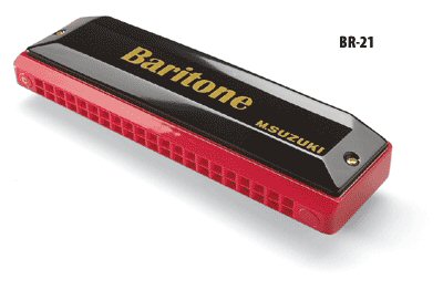 Suzuki Baritone Harmonicas BR-21