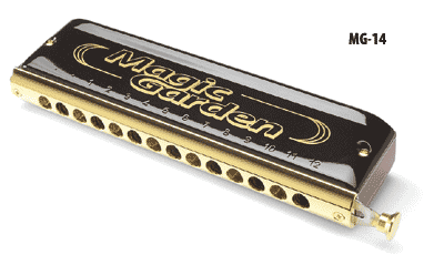 Suzuki Magic Gargen MG-14 harmonica