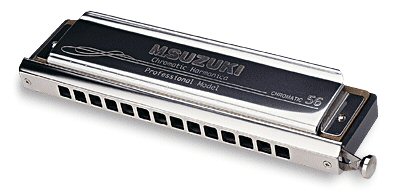 Suzuki Slider SC56 Chromatic Harmonicas harmonica