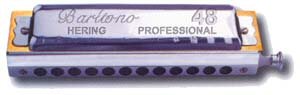 6148 Hering Chromatic Baritono Harmonicas