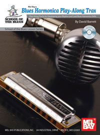 Blues Harmonica Play-Along Trax 21055BCD