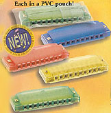 Hohner Colorful Harmonicas harmonica